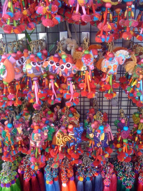 Sunday, 9:38 a.m., January 12, 2014. Small world of colour. IPhone